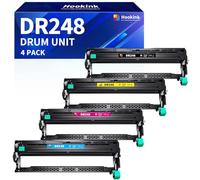 Hookink DR-248CL Tambor Compatible para Brother DR248 para Brother MFC-L3760CDW DCP-L3560CDW DCP-L3520CDWE DCP-L3520CDW MFC-L8390CDW MFC-L3740CDWE MFC-L3740CDW (4-Pack)