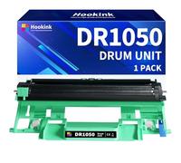 Hookink DR1050 Tambor Compatible para Brother DR1050 DR-1050 Tambor para MFC-1910W DCP-1612W DCP-1610W DCP-1510 MFC-1810 HL-1110 HL-1210W DCP-1512 HL-1212W HL-1112 (1 Paquete)