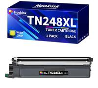 Hookink TN248XL TN248 Tóner Compatible para Brother TN248XLBK TN248XL para MFC-L3760CDW DCP-L3560CDW HL-L3240CDW MFC-L3740CDWE HL-L3220CW HL-L3220CWE 3000 páginas