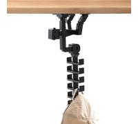 Hooks, Adhesive Towel Hooks, Multiusos Holder, Robot Shape Rack, No-Drill Easy Mount Design, Strong Space-Saving Organizer, Ideal para puertas Purse Backpack, 20 x 9 cm