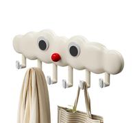 Hooks Cloud Hooks For Wall, Cartoon Coat Hooks, Behind The Door Coat Hooks, Space Saving Coat Hooks, Funny Towel Hook, Wall Hooks, Living Room Coat Hooks, Bathroom Towel Hooks, Cloud-shaped Wall Hooks