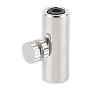 Hooleey Cello Wolf Tone Eliminator Metal Professional Cello String Mute Tube Accessory (Plata)