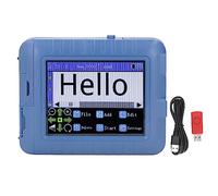 HOOLEEY Mini Smart Inkjet Printer Blue Looking Type C dpi Adjustable QR Code Printing Machine 2000mAh