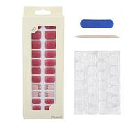 Hooleey Press On Fake Nails Wearable False Nail Jelly Glue Full Wraps Safe Fake Nail Kit for Women Girls (B11)