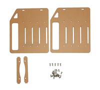 HOOLEEY Soporte de Disco Duro DIY Orificio de Montaje preciso de múltiples Capas Estante de Disco Duro acrílico DIY para Escritorio (4 Capas)