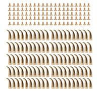 HOOLRZI 100 collares de perro para decoración de ropa con picos de cono para artesanía en cuero y costura, adornos de ropa, remaches de artesanía en cuero, talla única, como se describe, como se