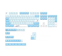 HOOLRZI 136 teclas PBT Cherry Profile DYE-SUB para teclado mecánico Cherry MXSwitch DZ60 SK61 Teclas de sublimación de tinte Pbt
