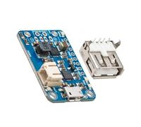 HOOLRZI 2465 for PowerBoost 1000 Charging Adapter Rechargeable 5V Lithium Batteries Charging Module for Portable Devices Prototyping Needs Rechargeable Power Module