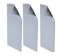 HOOLRZI 3 almohadillas de calor de silicona portátiles de 4 x 8 pulgadas, alfombrilla de prensa de doble cara 540F para proyectos de sublimación, accesorio de máquina de prensa de calor