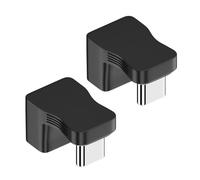 HOOLRZI Adaptador Macho a USB 3 1 Tipo C En Forma De U De 90/180 Grados 4K60HZ 10Gbps Conectores Convertidores De Carga Rápida