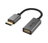 HOOLRZI Adaptador Transparente a Carcasa De Aluminio Resolución 4K60Hz Compatible con Monitores Proyectores Portátiles a Adaptadores