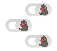 HOOLRZI Adorable protector de lente de cámara web de animales, bloqueadores de cámara, adecuados para privacidad en dispositivos, tabletas, portátiles