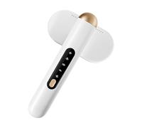 HOOLRZI Afeitadora de tela recargable por USB para eliminación rápida de pelusas, portátil, desfuzzer de suéter de doble cabeza, potente motor delinter USB recargable removedor de pelusas