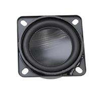 HOOLRZI Altavoces de subwoofer de película de seda de 45 mm, 4 ohm, 5 W, para sistemas de sonido de gama alta, dos actualizaciones