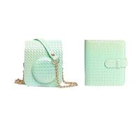 HOOLRZI Bolsa para cámara con álbum de fotos para Mini12, bolsa de viaje, bolsa cruzada para viajes, multicolor