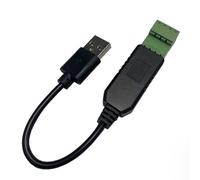 HOOLRZI Cable Convertidor De Serie USB a RS485 Ruggeds Construcción Duradera para Largas Distancias Transmisión De Datos Industriales a Adaptadores USB