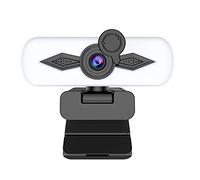 HOOLRZI Cámara web alta 1080P con micrófono integrado USB 2.0 Plug para Play Autofocus Cámara de pantalla ancha para portátil Video Computadora Cámaras para monitores sin cubierta de micrófono Soporte