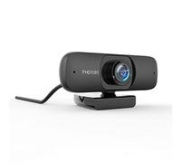 HOOLRZI Cámara web de gran angular de 90° 1080P/2K con micrófono y cubierta de privacidad, unidad libre, enfoque automático, cámara de computadora para videollamadas y grabación, cámara USB y