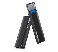 HOOLRZI Carcasa M.2 NVME/NGFF de 10 GB, transferencia de datos rápida, fácil instalación, aleación de aluminio, velocidad de instalación rápida, M.2 NVMe a USB 3.1