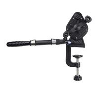 HOOLRZI Carrete de línea de pesca portátil, carrete de bobinado bidirectioanl, carrete estable, accesorios de máquina, carrete giratorio portátil, accesorios de herramientas de pesca