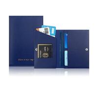 HOOLRZI Cartera Titular de crédito bancario Tarjeta Pasaporte Monedero de Negocios Estuche para Tarjetas de Moda Monedero de PU Cartera con Hebilla para Mujeres y Hombres