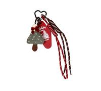 HOOLRZI Colgante de cuerda trenzada, llavero para bolso, bolsos, accesorios, accesorios de coche, accesorios para mujeres y niñas, b