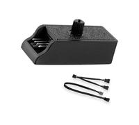 HOOLRZI Controlador de velocidad del motor de regulación de velocidad del ventilador de 4 pines, modulación de ancho, disipador de calor, interruptor de accesorios