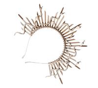 HOOLRZI Diadema punk de gorgona de serpiente, disfraz de cosplay de serpiente mítica griega, diadema para adultos, máscaras, fiesta