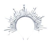 HOOLRZI Diadema punk de gorgona de serpiente, disfraz de cosplay de serpiente mítica griega, diadema para adultos, máscaras, fiesta