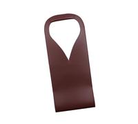 HOOLRZI Duradera bolsa de vino de piel sintética elegante para negocios y fiestas, celebraciones excepcionales, rojo oscuro