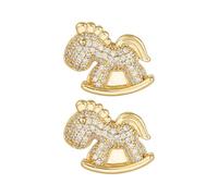 HOOLRZI Elegantes accesorios de clip de oreja de cristal de imitación para decoración de auriculares abiertos Freeclip, dijes de joyería extraíbles, accesorios decorativos abiertos para auriculares