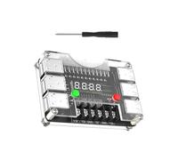 HOOLRZI Fuente de alimentación de computadora de 24 pines hembra a USB 3.30 V 5 V 12 V conectores placa de desarrollo de pantalla LED digital módulo de alimentación
