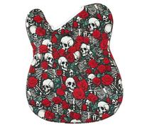 HOOLRZI Fundas para guitarra, fundas protectoras para guitarra eléctrica, fundas para guitarra con impresión, Calavera rosa.