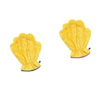 HOOLRZI Guantes de aseo funcionales múltiples, absorbentes y cómodos para absorber y eliminar el vello suelto, guantes permanentes de secado para mascotas