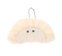 HOOLRZI Hebilla de mosquetón, llaveros con Dije de Bola de Masa hervida de Felpa, Colgante Bonito y Dulce, Llavero para Coche, decoración de Mochila, joyería de Moda para Mujeres y niñas