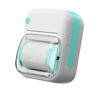 HOOLRZI Impresora térmica portátil en miniatura para etiquetas, fotos y notas, batería recargable, no requiere tintas, incluye 1 rollo de impresora de corrección de errores de papel de impresión