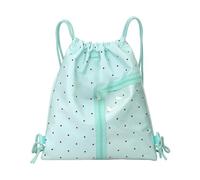 HOOLRZI Itabag - Mochilas con cordón transparente, con inserciones para conciertos escolares, anime, exhibición, mochilas, bolsas de viaje, Green