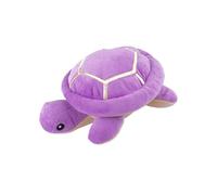 HOOLRZI Juguete de peluche para perros de tortugas chirriantes para aliviar la dentición, curas del aburrimiento, enriquecimiento de mascotas de razas pequeñas a grandes