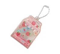 HOOLRZI Llavero estético, accesorios encantadores para bebidas, botellas, bolsas, anillos de coche para mujeres y niñas, regalo estético, a, One Size