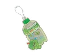 HOOLRZI Llavero estético, accesorios para botellas, botellas, bolsos, anillos de coche, para mujeres y niñas, regalo estético, Uvas verdes