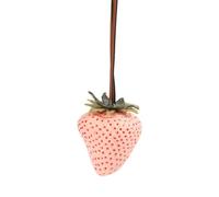 HOOLRZI Llaveros estéticos con colgante de resina de fresa para mujeres, bolsos, mochilas, regalos, decoraciones de mochila, b, Small