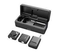 HOOLRZI Micrófonos Inalámbricos con Clip Magnético Que Ofrecen Capturas De Sonido Claras Y Transmisión De Señales Estables Micrófonos Lavaliers con Clip Magnético