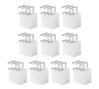 HOOLRZI Mining - Conector de bucle de alimentación de 6 pines para Antminer S9k S9j L3 DR3 T9 Z11 Z9 B7 A4 M3 Z1PRO Eibt E10.2 10 piezas 6 pines conector macho redondo para minero Antminer Pcb cabezal