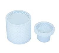 HOOLRZI Molde de bandeja de resina de cristal epoxi, caja de almacenamiento romana europea, molde de resina de silicona para manualidades, decoración del hogar, moldes de caja de almacenamiento para