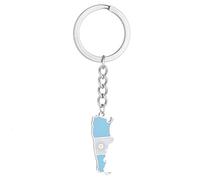 HOOLRZI Mosquetón Hebilla Mapa de Argentina Bandera Llavero Llavero de Acero Inoxidable Recuerdos de Argentina Joyería Colgante Llavero Regalos para Mujeres Hombres