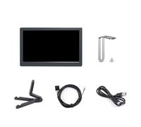 HOOLRZI Pantalla de visualización de 7 pulgadas de alto brillo para computadora monitores laterales de 1024 x 600 para diseñadores y programadores