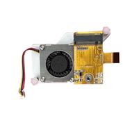 HOOLRZI PCIe a M.2 NVMe SSD - Placa de expansión pequeña con ventilador de refrigeración para placa RPI5 Mini accesorio de expansión para RPI5
