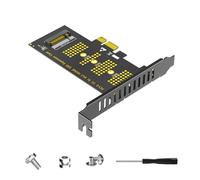 HOOLRZI Placa Adaptadora De Conversión De Disco Sólido Nvme a PCIe 1X Tarjeta De Expansión De Disco Sólido PCIe4.0/PCIE3.0 Adaptador PCI Express