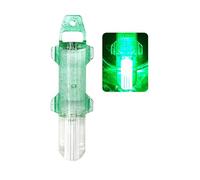 HOOLRZI Señuelo de pesca de fibra óptica, luces LED subacuáticas de repuesto para atraer peces bajo el agua LED