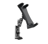 HOOLRZI Soporte ajustable para teléfono celular/tabletas, antideslizante, con clip en escritorio, compatible con mesa de aleación de aluminio de 12.9 pulgadas a smartphone pequeño